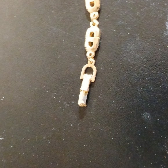 Authentic Christian Dior CD Initials  Gold Bracelet - Picture 5 of 5
